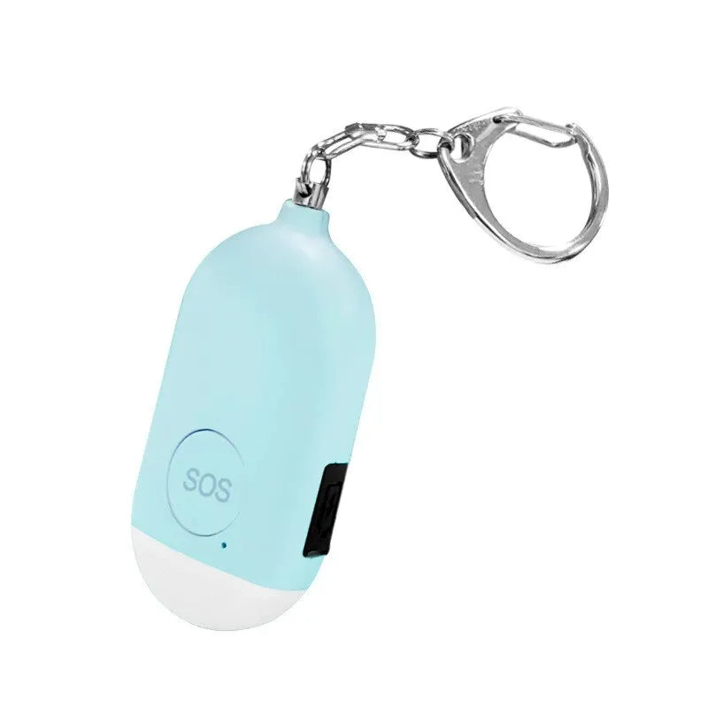Persönlicher Sicherheitsalarm mit 130 dB | SOS-Schlüsselanhänger mit LED
