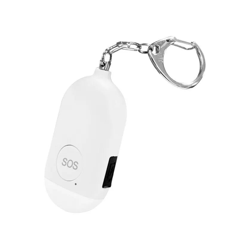 Persönlicher Sicherheitsalarm mit 130 dB | SOS-Schlüsselanhänger mit LED